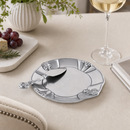 Fleur-De-Lis Plate with Server