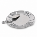 Fleur-De-Lis Plate with Server