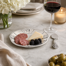 Fleur-De-Lis Plate with Server