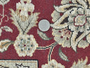 Black Pak Persian Rug 8x10, Floral Allover