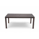 Elegant Patio Dining Set with Removable Cushions in Dark Brown Acacia Wood for Outdoor Spaces