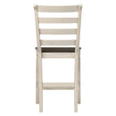 Tasnim - Counter Height Chair (Set of 2) - Oak & Antique White