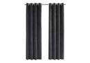 2 Pieces Set, Curtain Panel, Room Darkening, Grommet, Contemporary & Modern