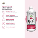 Buried Treasure Hard 2 Beet, 15:1 Concentrated Beetroot Juice Dietary Supplement, 16 oz, 48 Liquid Servings