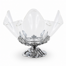 Fleur-De-Lis Stand Acrylic Bowl 11