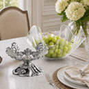 Fleur-De-Lis Stand Acrylic Bowl 11