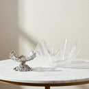 Fleur-De-Lis Stand Acrylic Bowl 11