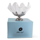 Fleur-De-Lis Stand Acrylic Bowl 11