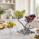 Grape Acrylic Bowls 3-Tiered Stand