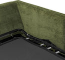 EightyTwoInches Pull Out Sofa Bed With Hidden Mattress