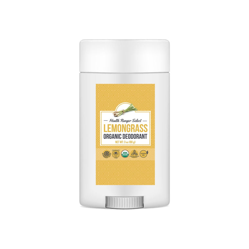 Organic Lemongrass Deodorant 3oz (90g)