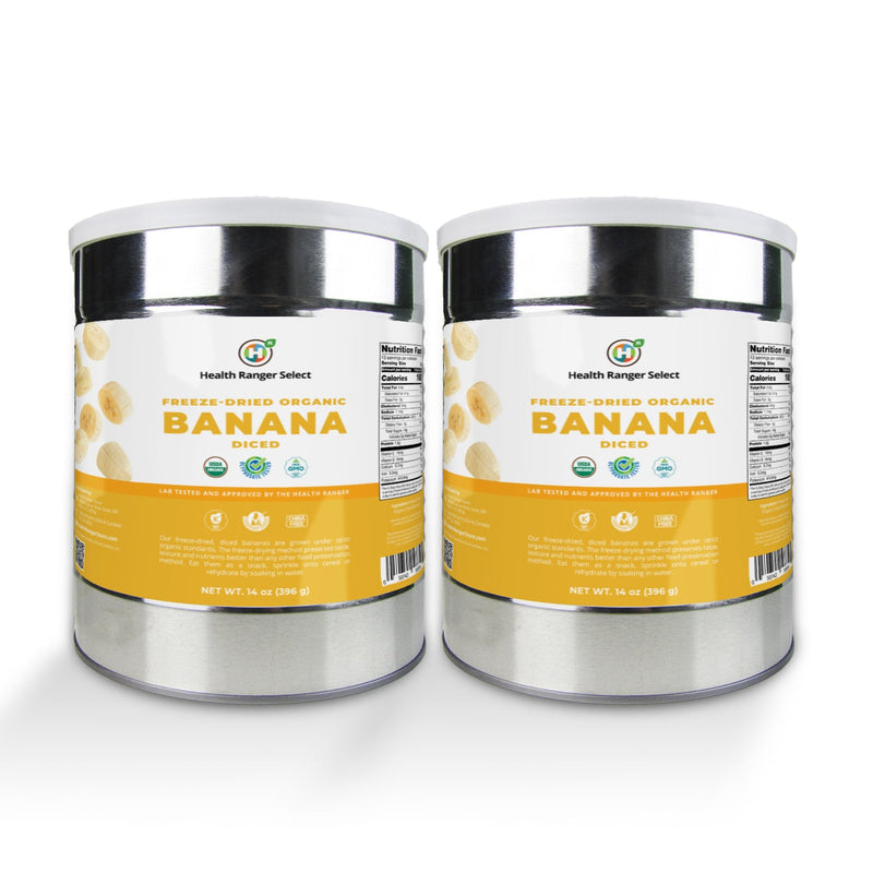 Freeze-Dried Organic Banana 14oz (396g)