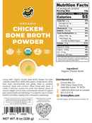 Organic Powdered Chicken Bone Broth 8 oz (226g)