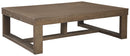 Cariton - Rectangular Cocktail Table - Gray