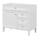 Bathroom Vanity With 2 Drawers And Tip-Out Drawer, Storage Cabinet