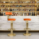 Modern Adjustable Counter Height Bar Stools with Back