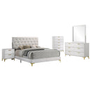 Kendall 5-piece Eastern King Bedroom Set White