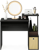 Econ Multipurpose Home Office Writing Desk Black Brown
