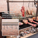 [05X02FT] Heavy-Duty Argentine Santa Maria Wood Fire And Charcoal BBQ Grill With Brasero (SAK52731)