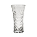 Crystal Flared Vase With Medallion Ii Pattern, 9.5" X 5"