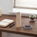 Square Tube Maple Power Bank Charger