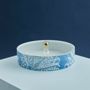 Tolipa - Large Chocolate Canister – Blue & Gold