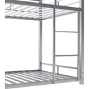 Black Triple Metal Bunk Bed Twin XL Full Queen Sizes