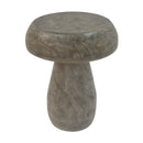 MGO Mushroom Side Table,Wood-like texture, Natural Color