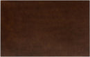 Andrew Modern Dining Table Dark Brown Hardwood Finish