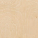 Natural Birch Wood Round Cocktail Table Adjustable