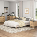 Multi-Functional Three-Drawer MDF Nightstand, Perfect for Storing Items of Different Heights, A Perfect Combination of Nature and Fashion, With Product Dimensions of 19*15.7*17.5 inches