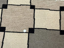 Tibetan Wool Rug 5x8, Contemporary Modern Carpet, Abstract Design, Soft Thick Pile, Pair B