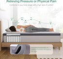 Queen Hybrid Mattress 12 Inch Soft Pillow Top Comfort