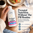 Prenatal Plus DHA Once-Daily Liquid Prenatal Multivitamin, for Preconception, Pregnancy & Lactation, Fruit Flavored, 16 fl oz