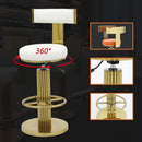 White Counter Height Bar Stools With Adjustable Height