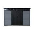 [07X10FT] Alora Outdoor Resin Garden Shed With Floor, Window, And Lockable Door (SAK25987)