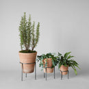 Terracotta Studio Planter, Whitewash