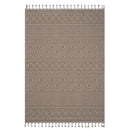 Guros - 6' X 9' Geometric Indoor / Outdoor Area Rug - Mocha