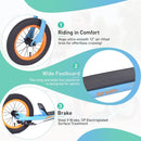 Youth Scooter Kick Scooter for Kids 6+ with Adjustable Handlebar, 12 Inch Inflatable Wheels, Widened non-slip Footboard