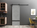 Planum 0012 Concrete Barn Door and Black Rail