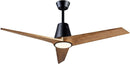 52 Inch Ceiling Fan With Remote Black Walnut Indoor Outdoor