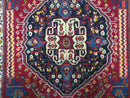 2'X 4' Antique Handmade Turkish Floral Oriental Wool Rug Pillow Case Cushion