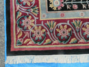 9' X 12' Decorative Chinese Aubusson Hand Knotted Pile Wool Rug Black Nice