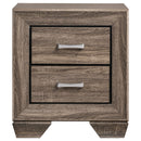Kauffman 5-piece California King Bedroom Set Washed Taupe