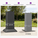 [08X10FT] Alora Modern Louvered Aluminum Pergola With Sloped Roof (SAK12169)