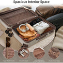 4 Piece Luggage Set Suitcase Set, ABS Hard Shell Lightweight Expandable Travel Luggage with 4 Packing Cubes, TSA Lock, Spinner Wheels for Men Women(16/20/24/28)