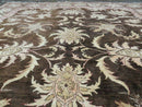 13' X 16' Vintage Handmade Peshawar Oushak Wool Rug Carpet Nice
