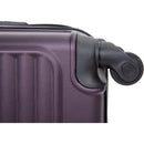 20" Carry on Luggage Lightweight Suitcase, Spinner Wheels, Purple