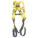 Delta Vest Style Climbing Harness with Back and Front D-Rings, Universal