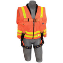 Delta Vest Hi-Vis Reflective Workvest Harness, Tongue Buckle, Universal